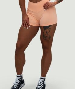 Шорти Nebbia High Waisted Shorts 5″ GYM HERO Salmon 582