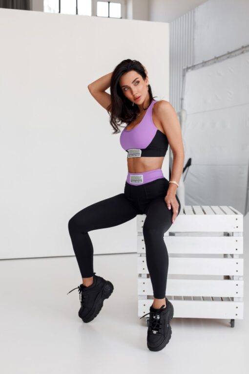 Топ High-Impact Padded Sports Bra SIGNATURE Lila 472 - Зображення 4
