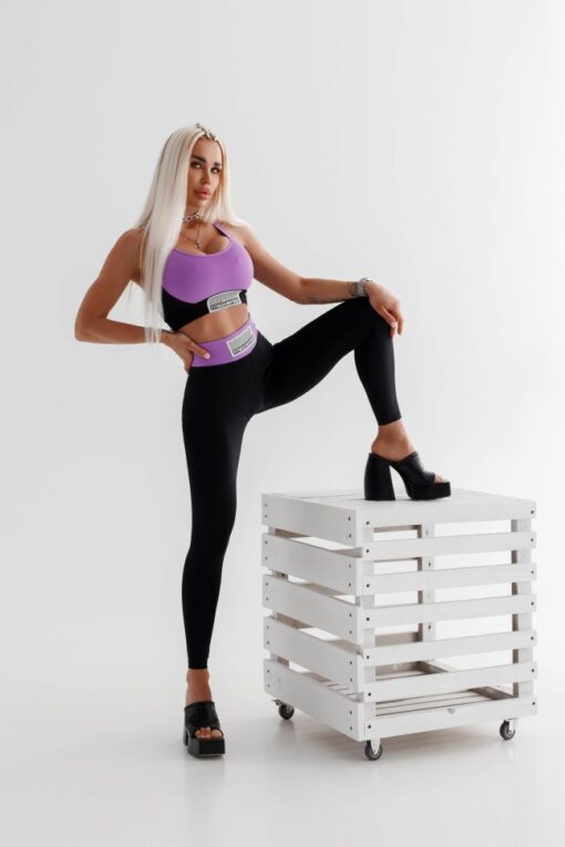 Топ High-Impact Padded Sports Bra SIGNATURE Lila 472 - Зображення 8