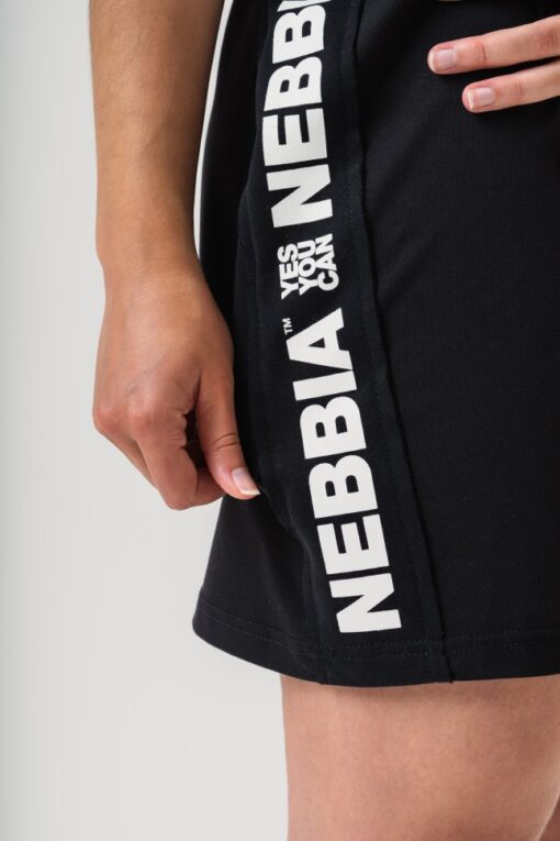 Плаття Oversized T-Shirt Dress NEBBIA CLUB Black 594 - Зображення 3