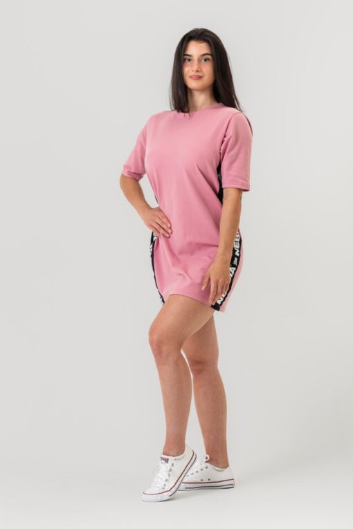 Плаття Oversized T-Shirt Dress NEBBIA CLUB Old Rose 594 - Зображення 2