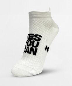 Шкарпетки NEBBIA "HI-TECH" Ankle Socks YES YOU CAN White 122