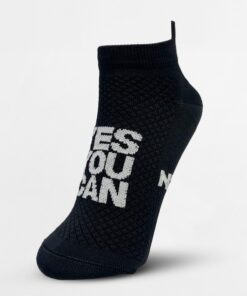 Шкарпетки NEBBIA "HI-TECH" Ankle Socks YES YOU CAN Black 122