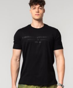 Футболка Nebbia Muscle Fit T-shirt FLEXIN' Black 358