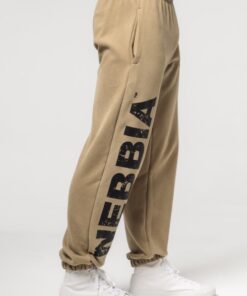 Штани Nebbia Gym Sweatpants Baggy Style GYM BRO Green 365