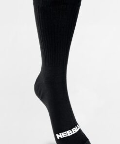 Шкарпетки NEBBIA "STEP UP" Sneaker Socks Black 165
