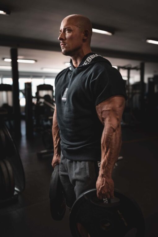 Безрукавка Nebbia NO LIMITS Rag Top with a Hoodie Black 175 - Зображення 2