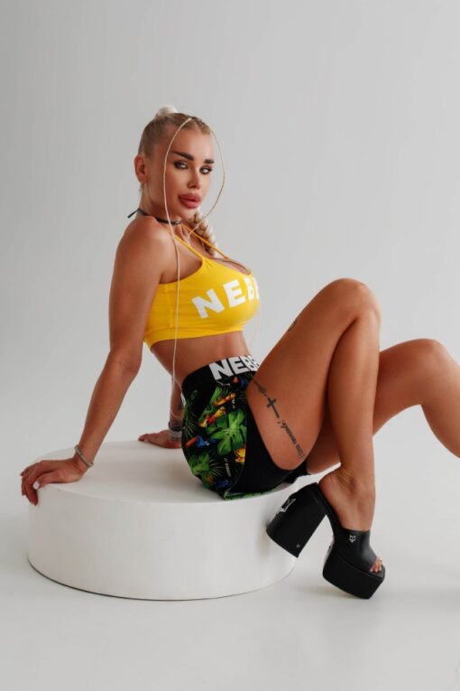 Топ Nebbia Light-Support Sports Bra GYM HERO Yellow 579 - Зображення 4