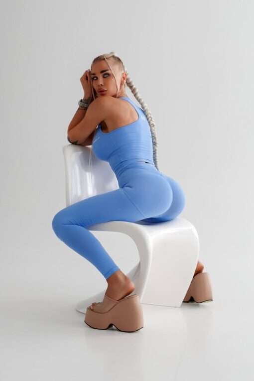 Легінси Active High Waist Smart Pocket Leggings 402 Light Blue - Зображення 2