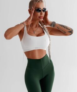 Топ Medium-Support Racerback Sports Bra AGILE White 471