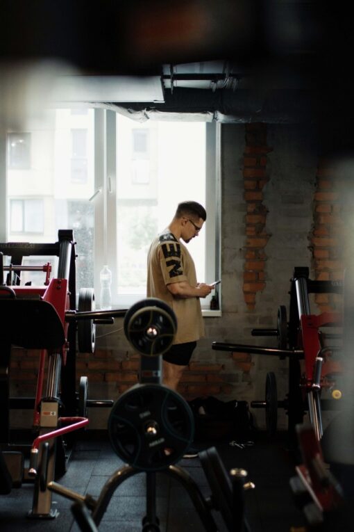 Футболка Nebbia Oversized T-shirt LIFTING CLUB Light Brown 353 - Зображення 5