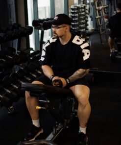 Футболка Nebbia Oversized T-shirt LIFTING CLUB Black 353