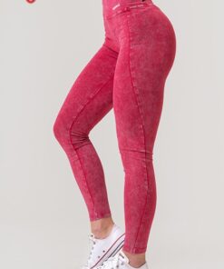 Легінси Nebbia Washed High Waisted Leggings LEGACY Red 777