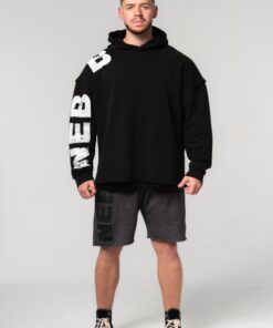 Худі Nebbia Oversized Pullover Hoodie NO BS Black 363