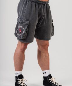 Шорти Nebbia Washed Loose Fit Cargo Shorts LEGACY Black 787