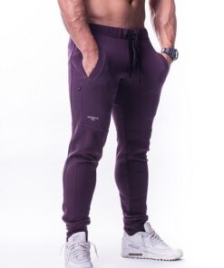 Спортивні штани Nebbia AW JOGGERS 719 Bordo
