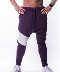 Спортивні штани Nebbia DROP CROTCH 729 Bordo