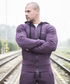 Спортивна кофта Nebbia AW ZIP UP HOODIE Bordo 720