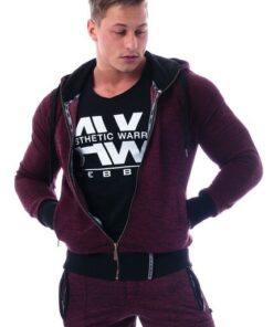 Спортивна кофта NEBBIA AW Bordeaux 109