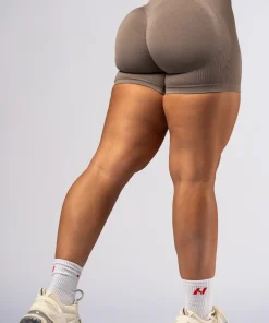 Alternative view of Шорти push-up з високою талією NEBBIA POWER 893 Попелясто-коричневий