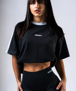 Футболка relaxed fit NEBBIA POWER 894 Чорний