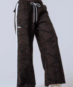 Джоггери оверсайз NEBBIA POWER 896 Темно-коричневий камуфляж