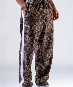 Джоггери relaxed fit NEBBIA POWER 904 Попелясто-коричневий камуфляж